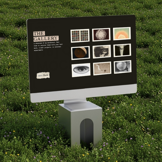 DIGITAL SCRAPBOOK WEBSITE CANVA TEMPLATE
