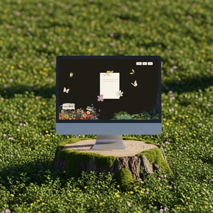 DIGITAL SCRAPBOOK WEBSITE CANVA TEMPLATE